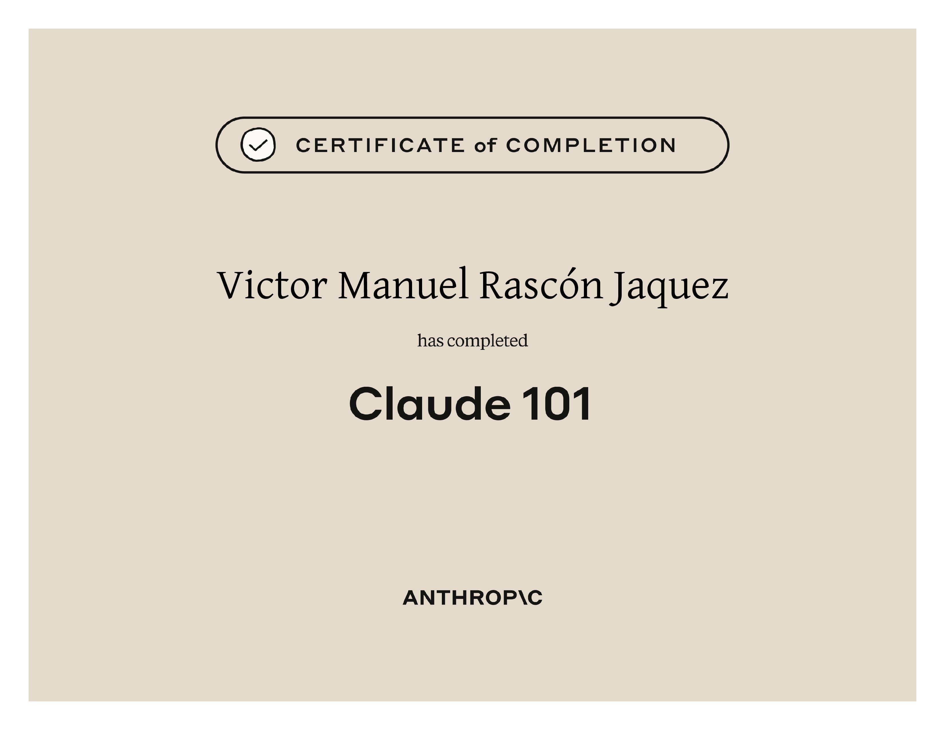 Certificado