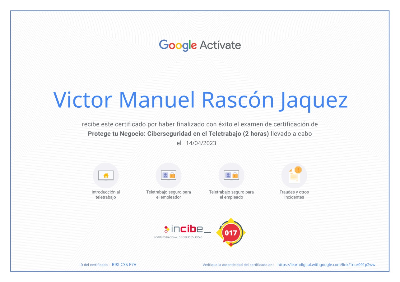 Certificado