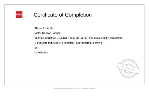 Certificado