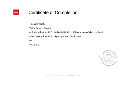 Certificado